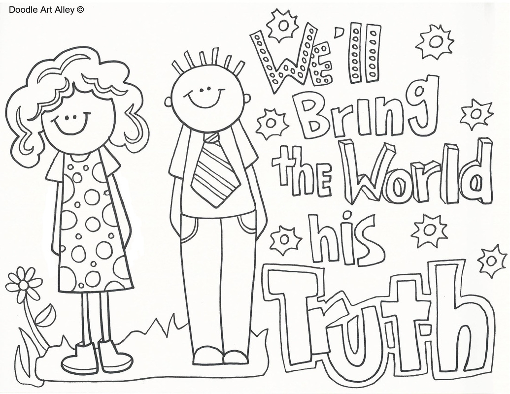 1035x800 Missionary Coloring Pages Free