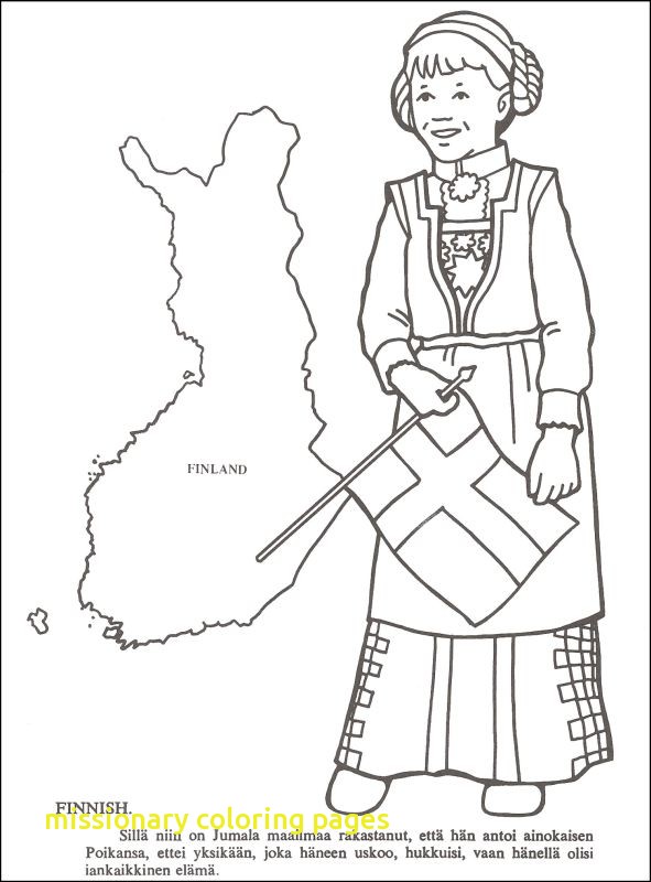 591x800 Missionary Coloring Pages With Missionaries Coloring Book Details