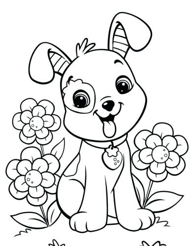 386x500 Coloring Pages ~ Bulldog Coloring Pages French Printable