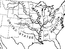 266x200 Mississippi River Coloring Page