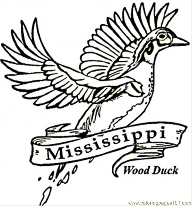 650x695 Mississippi Coloring Pages