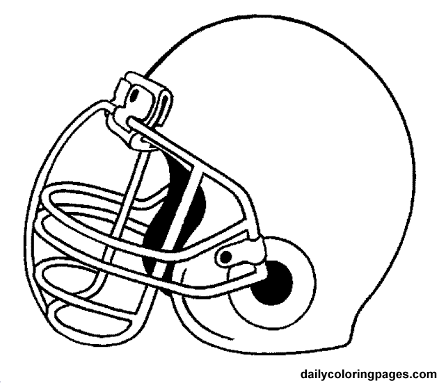 631x551 Coloring Pages Football Free For Kids Learning Tools