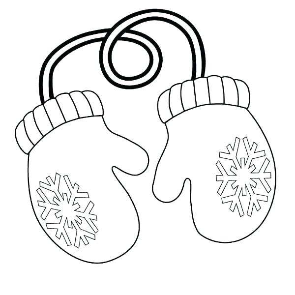 600x600 Mitten Coloring Sheet Mitten Coloring Page The Mitten Coloring