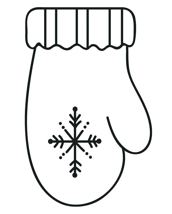 600x745 The Mitten Coloring Page Printable Mitten Coloring Page The Mitten
