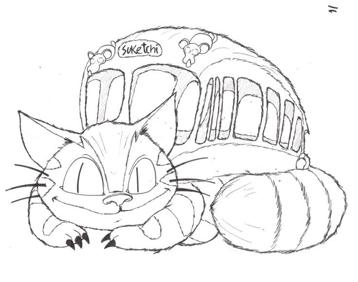 Miyazaki Coloring Pages