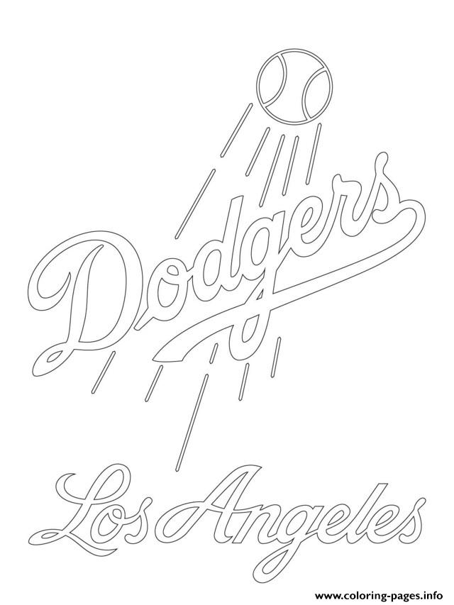 Mlb Logo Coloring Pages