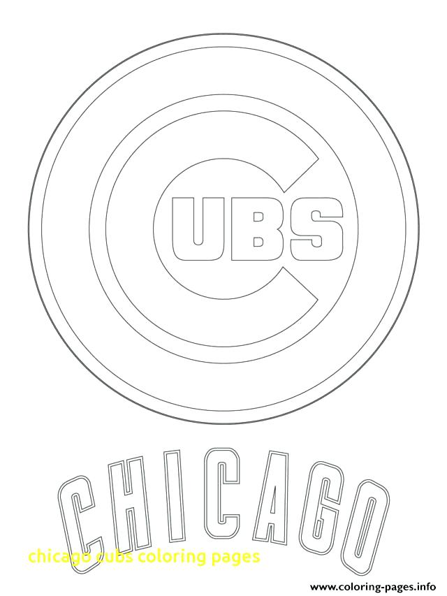 640x853 Mlb Logo Coloring Pages Cubs Coloring Pages With Cubs Logo