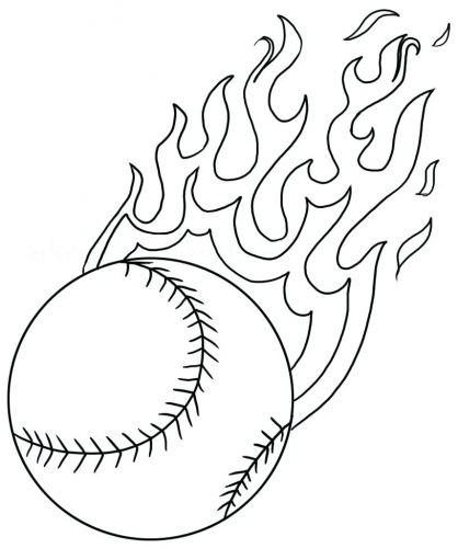 418x500 Coloring Pages ~ Mlb Coloring Pages Click The Marlins Logo