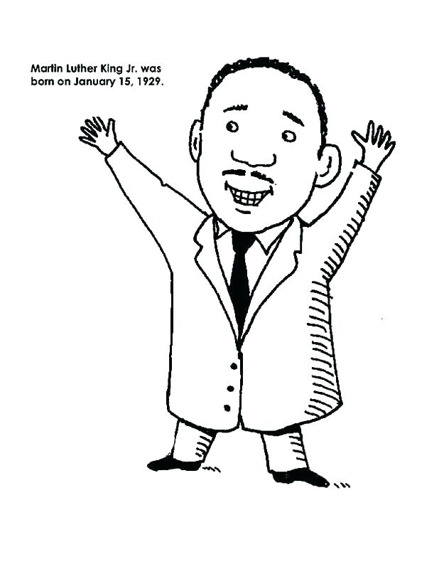 618x800 Mlk Coloring Pages Free