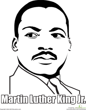 301x387 Martin Luther King, Jr. Worksheet
