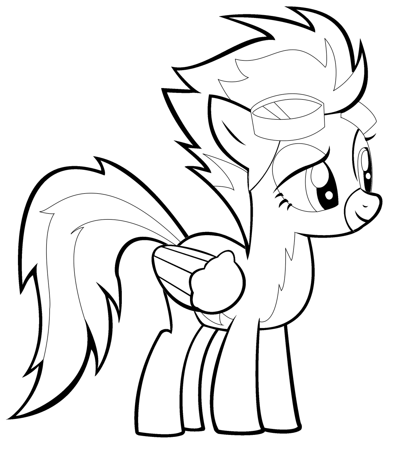 1437x1600 Surprising My Little Pony Spitfire Coloring Pages With Fluttershy