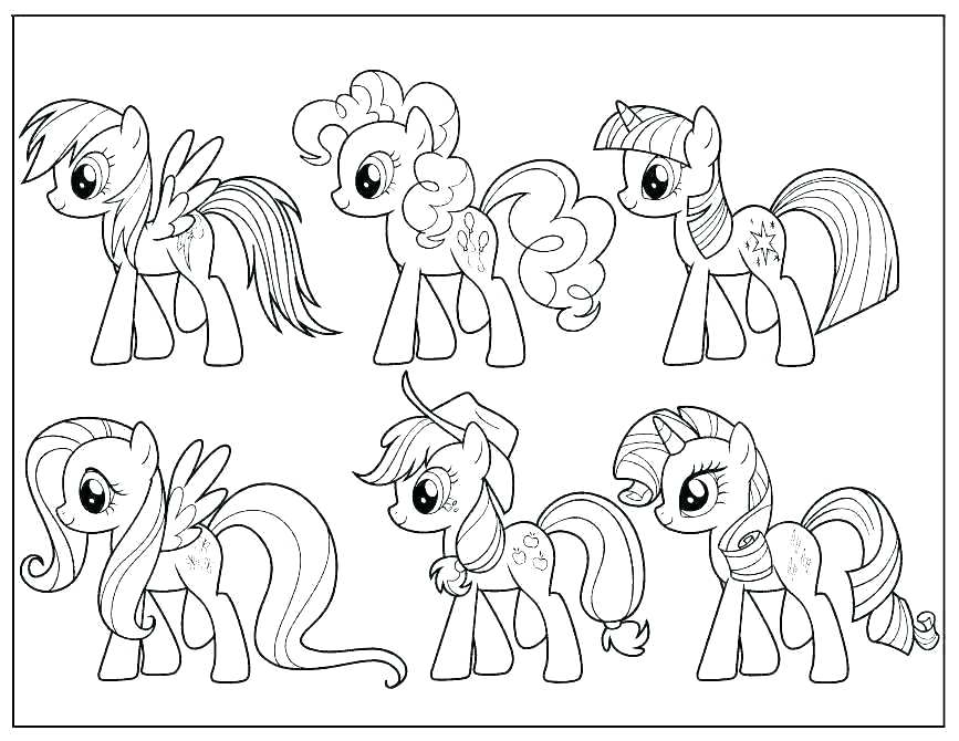 867x670 Mlp Coloring Games