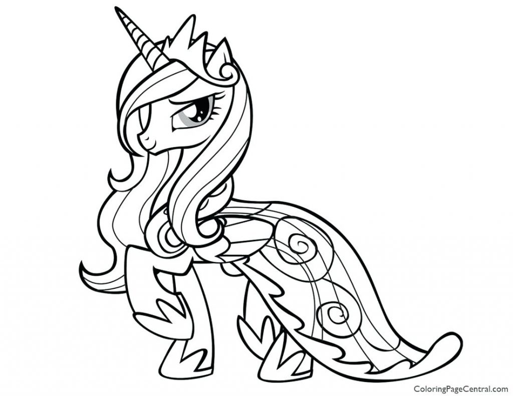 1024x791 Coloring Pages ~ Coloring Pages Princess My Little Pony Cadence