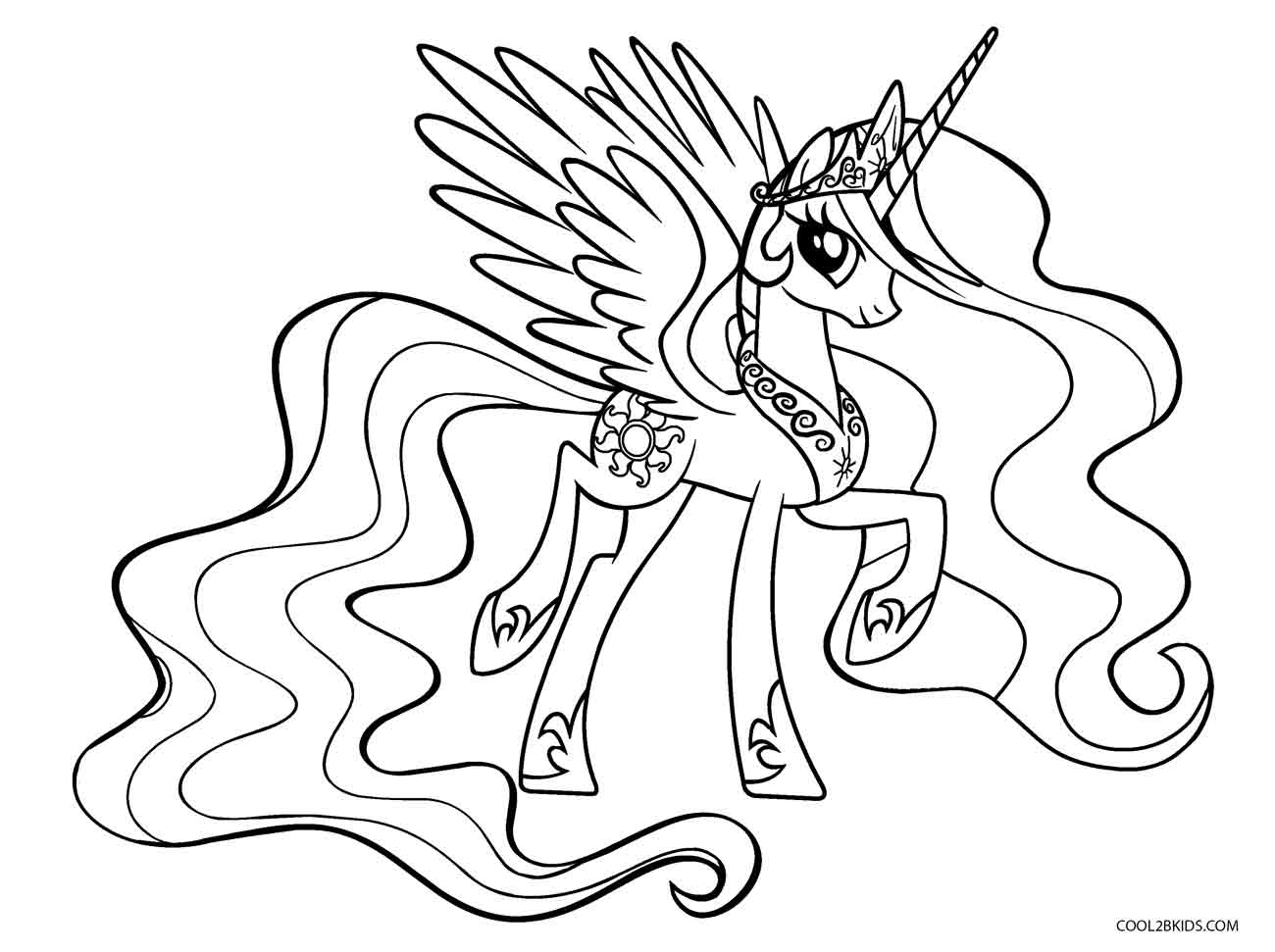 1300x971 My Little Pony Color Pages