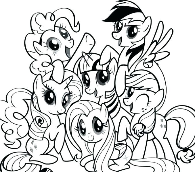 678x600 Mlp Coloring Pages To Print Coloring Page Free Colouring Pages