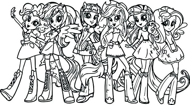 Mlp Eg Coloring Pages