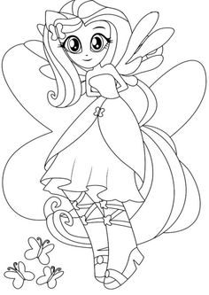 236x333 Dibujos de personajes de my little pony equestria girls para