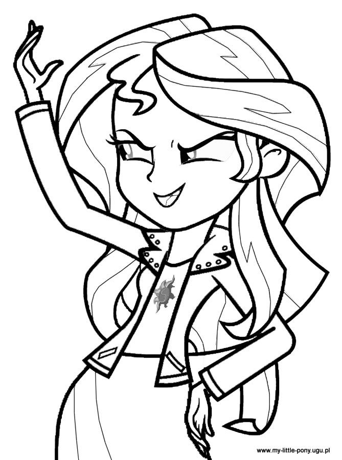 669x900 My Little Pony Equestria Girl Coloring Pages To Print And Color