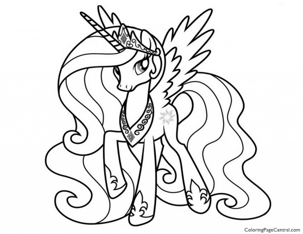 1024x791 My Little Pony Coloring Pages Princess Luna And Celestia Best