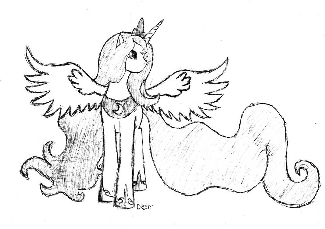 1066x750 Awesome Princess Luna Coloring Pages Design Printable Coloring Sheet