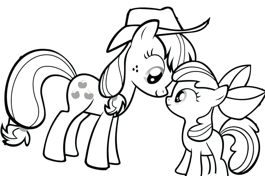 880x585 My Little Pony Coloring Pages Free Printable My Little Pony