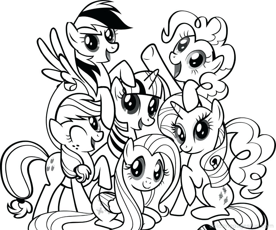 960x800 Colorear Mlp My Little Pony Para Para Juegos De Colorear Mlp
