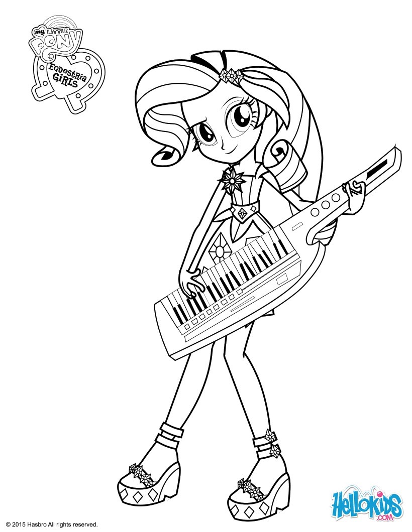 820x1060 My Little Pony Coloring Pages