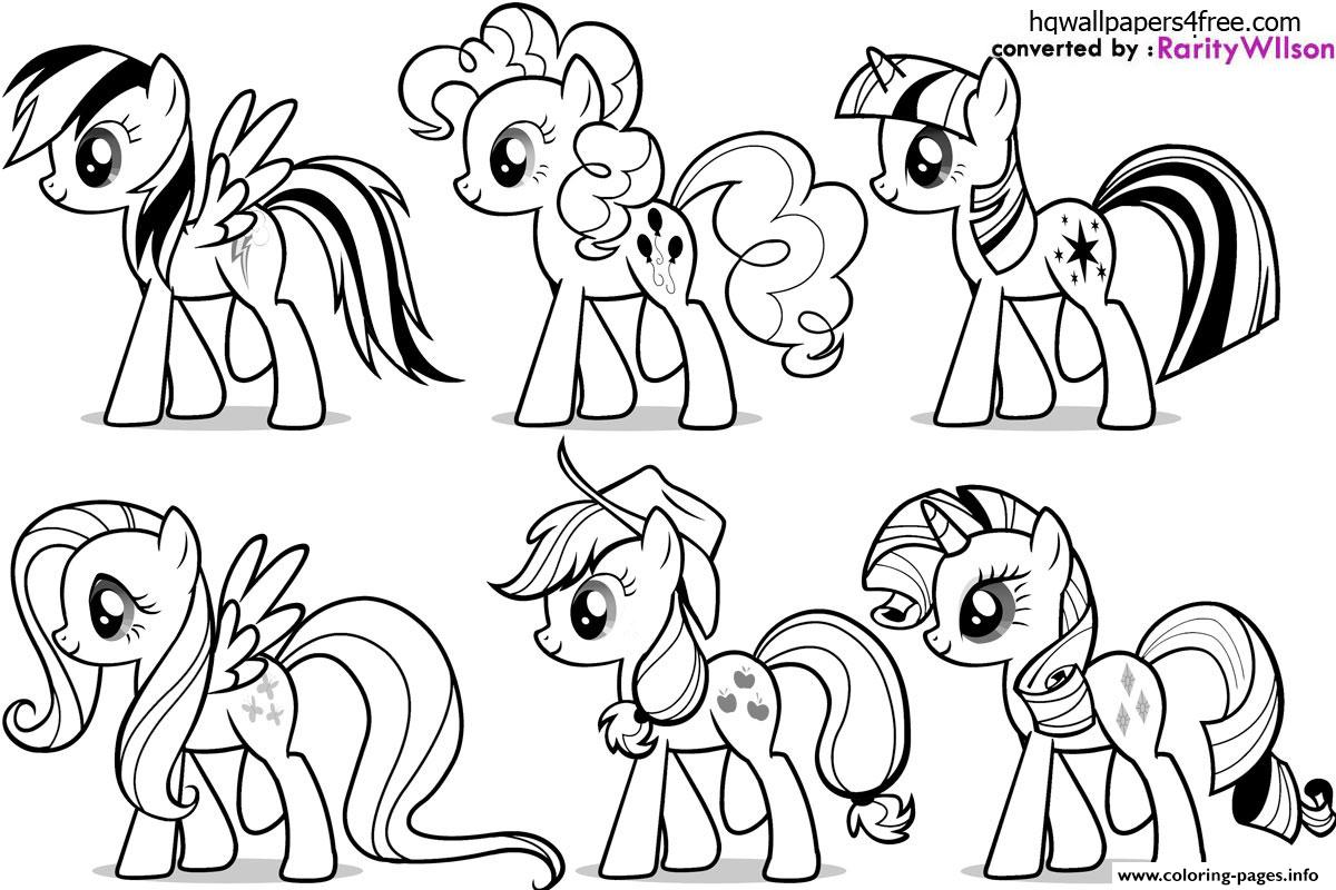 1200x800 My Little Pony Fluttershy Rarity Pinkie Pie Rainbow Dash Coloring