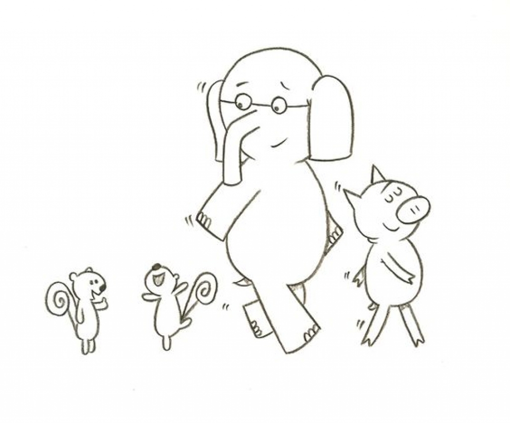 1024x849 Mo Willems Coloring Pages