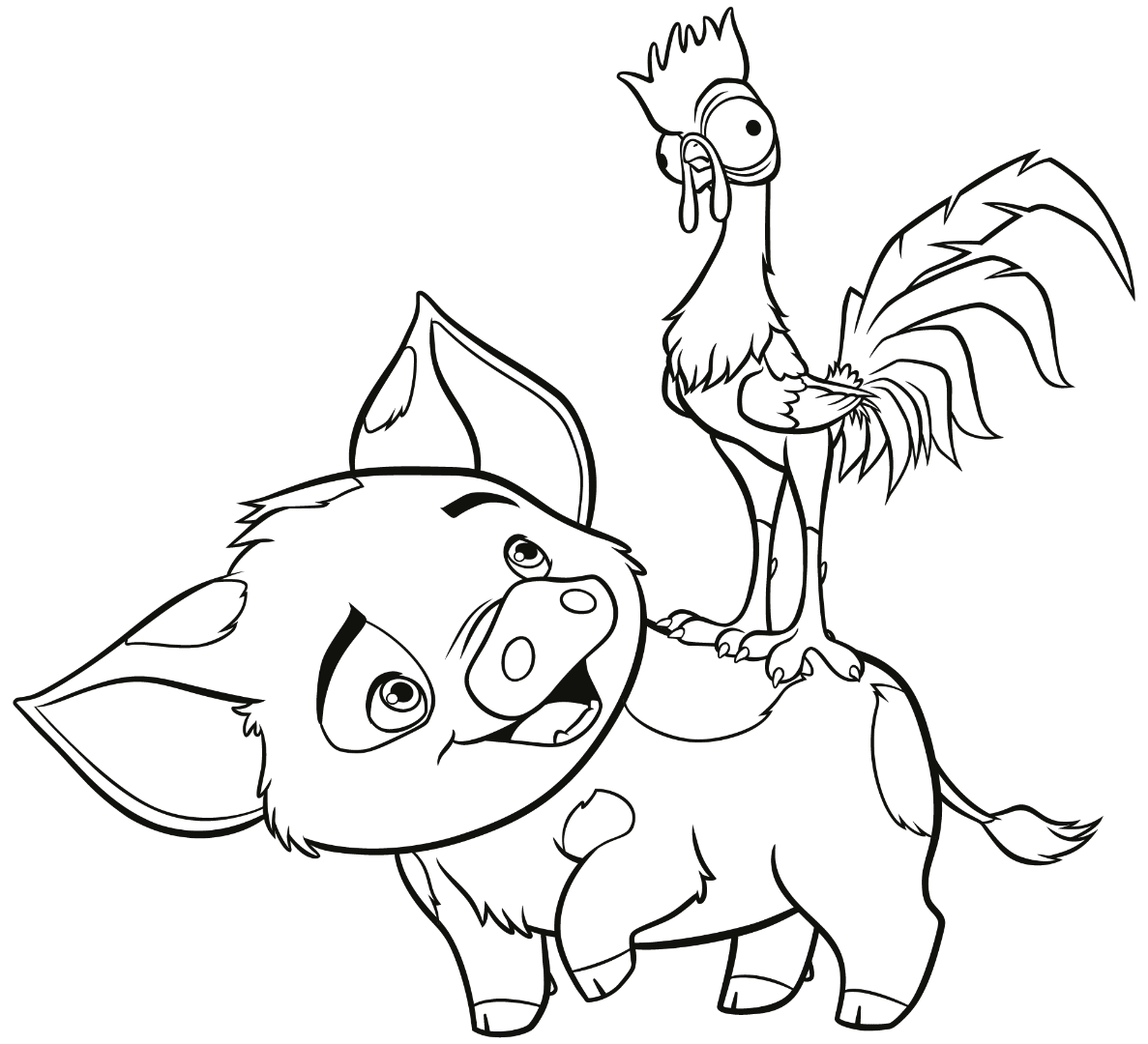 1187x1080 Moana Coloring Pages