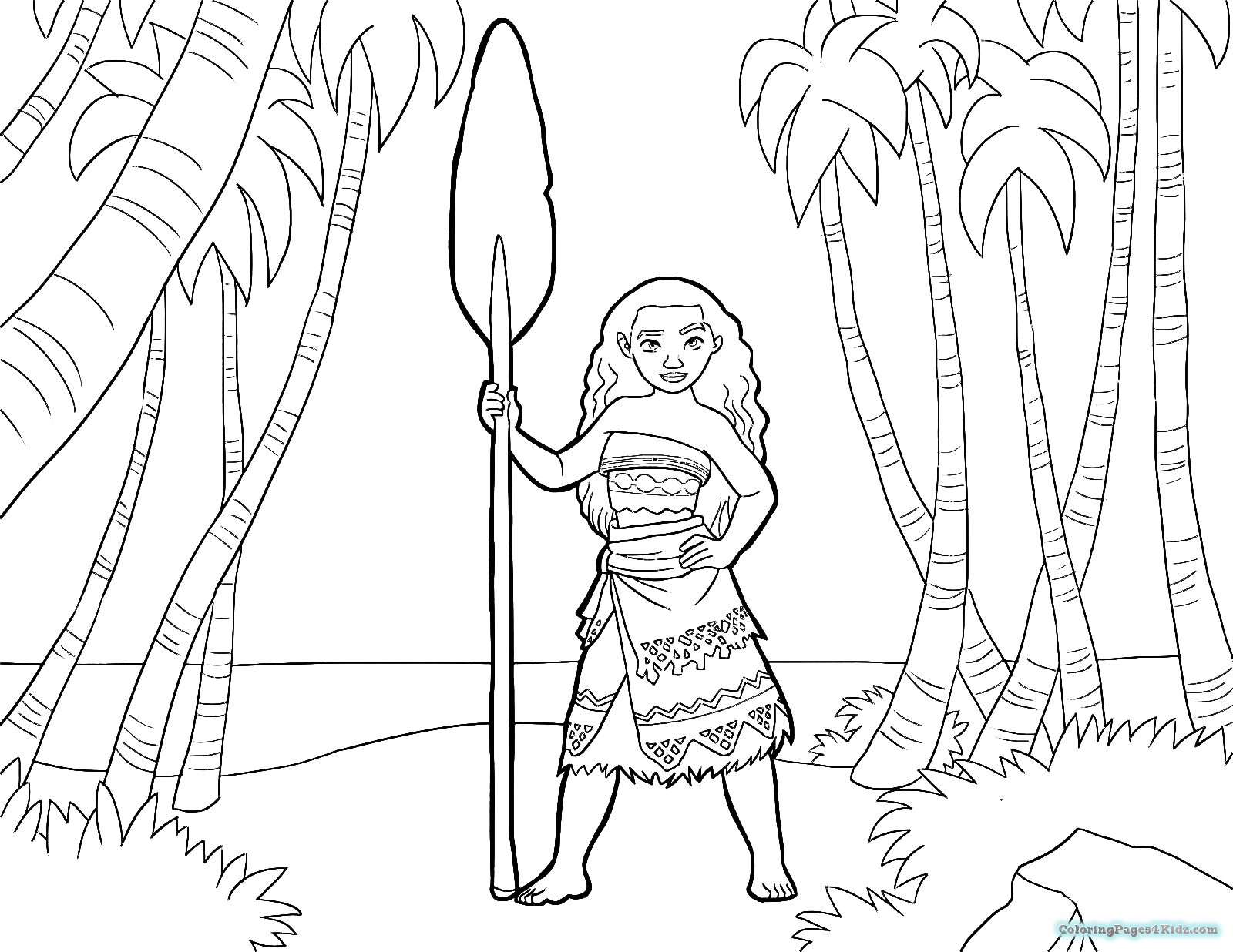 1600x1236 Coloring Pages Baby Moana Easy Coloring Pages For Kids