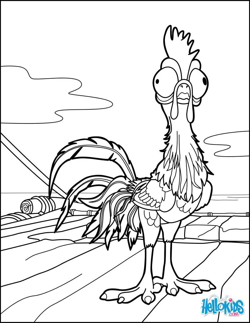 820x1060 Free Printable Moana Coloring Pages Activity Sheets For Kids