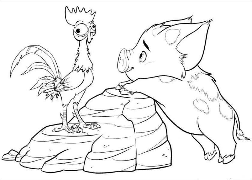 840x599 Moana Coloring Pages Moana, Adult Coloring And Coloring Books