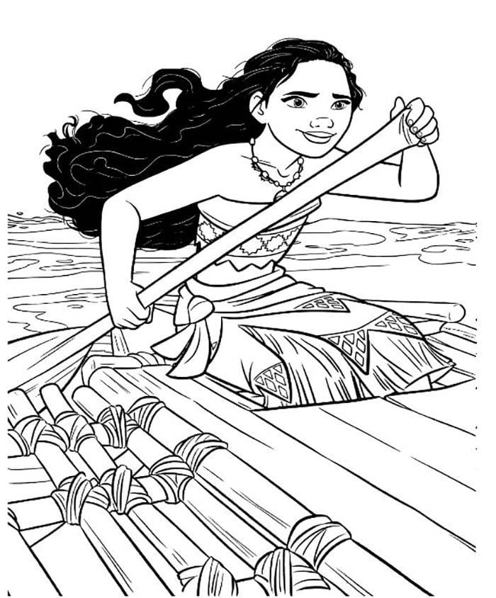 700x844 Coloriages Gratuits Imprimer Vaiana Et Maui Moana, Coloring