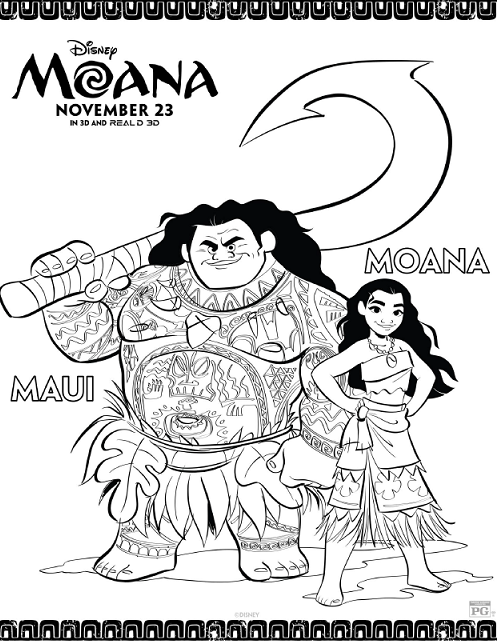 497x642 Grab Your Free Moana Coloring Sheets Amp Activity Pages Here