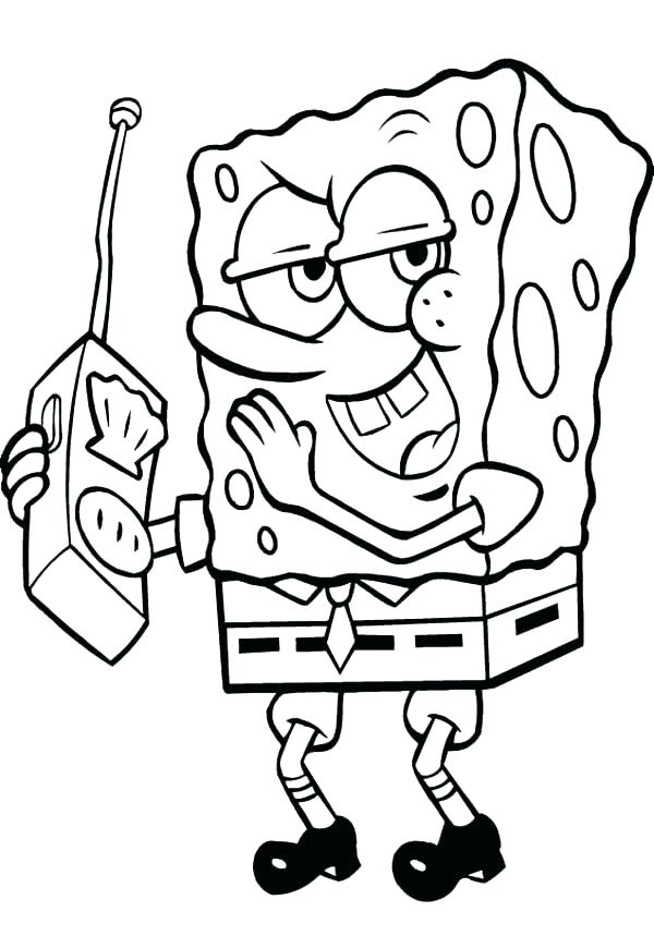 600x870 Phone Coloring Page Mobile Phone Coloring Pages