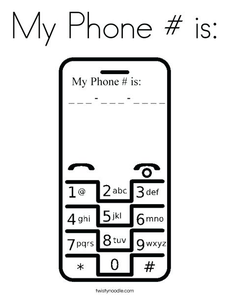 468x605 Phone Coloring Pages Coloring Pages Online Gorgeous Phone Coloring