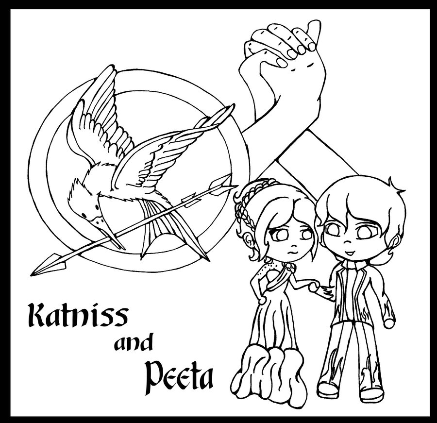 900x871 Mockingjay Coloring Page 2302767