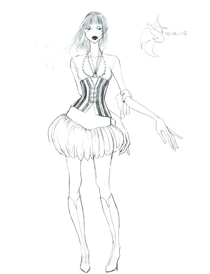 736x960 Coloring Pages Fashion Plus Fashion Model Coloring Pages Fashion