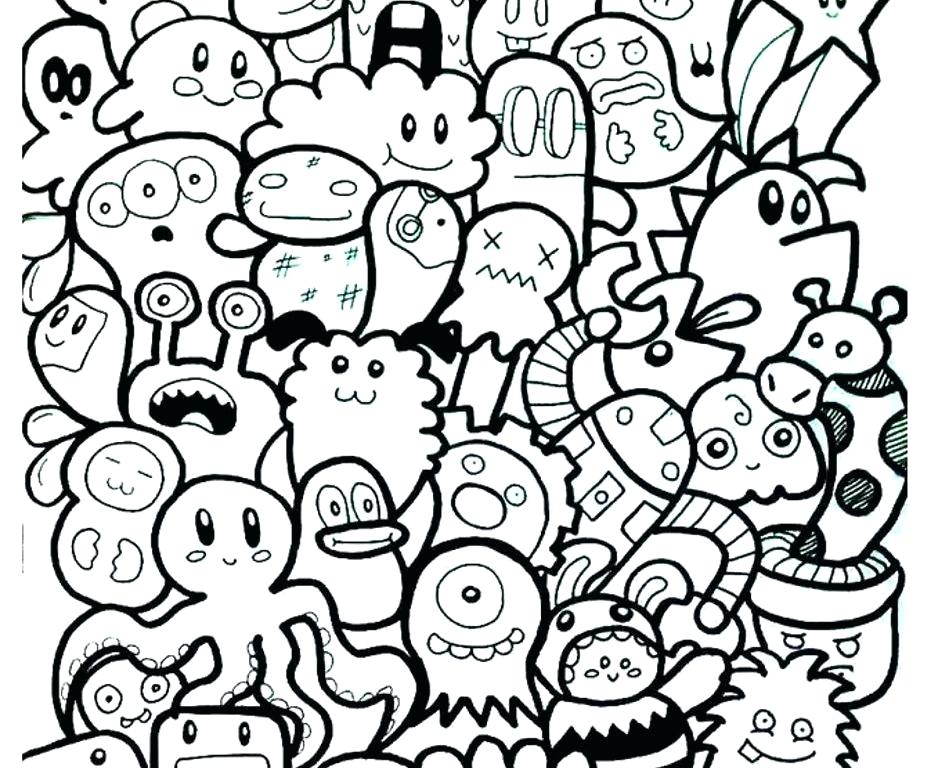 931x768 Abstract Modern Art Coloring Pages Awesome For Kids Excellent Free