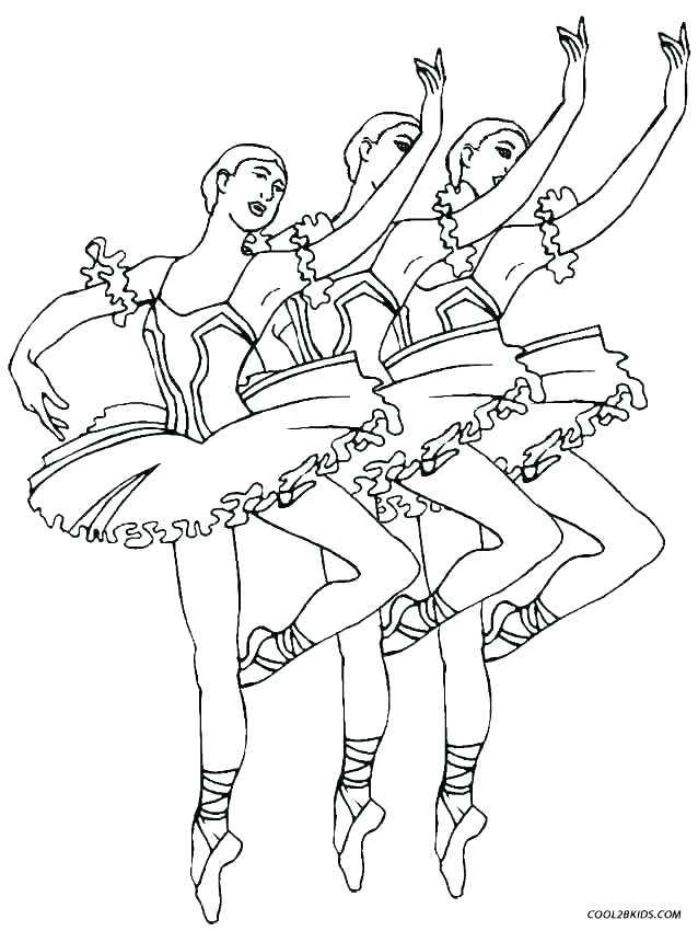 638x850 Printable Ballerina Coloring Pages 13