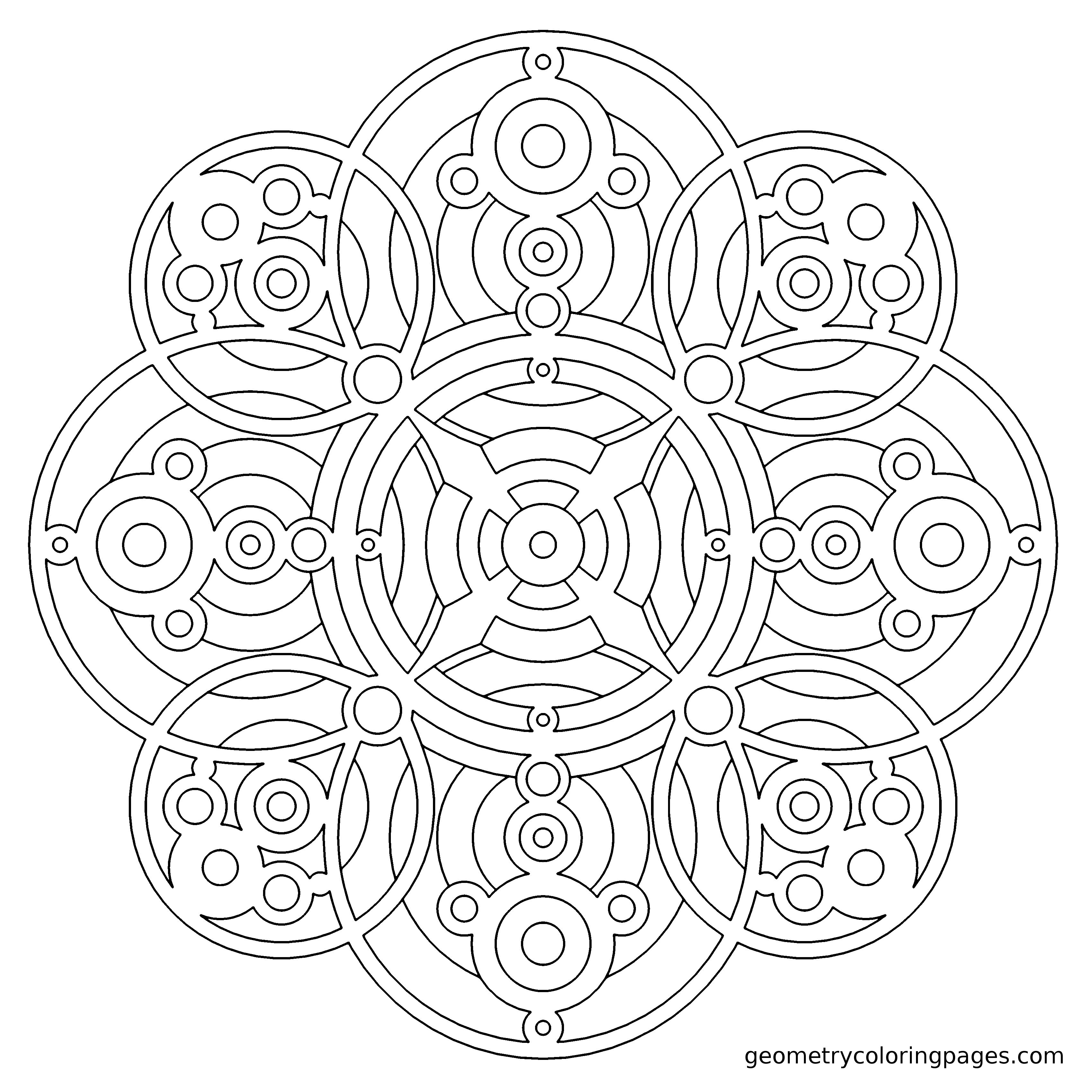 3400x3400 Molecule Ii Adult Coloring Pages Adult Coloring