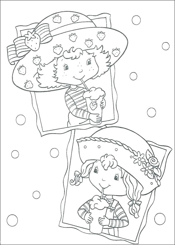 607x850 Strawberry Coloring Pages Also Grapes Coloring Pages Strawberry