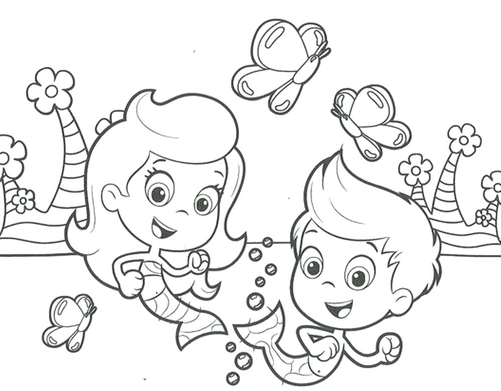 998x779 Bubble Guppies Coloring Pages Bubbles Coloring Pages Molly Bubble