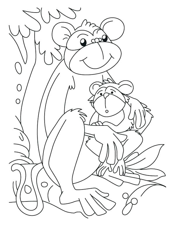 600x776 Mother And Baby Coloring Pages Mother And Baby Coloring Pages Baby