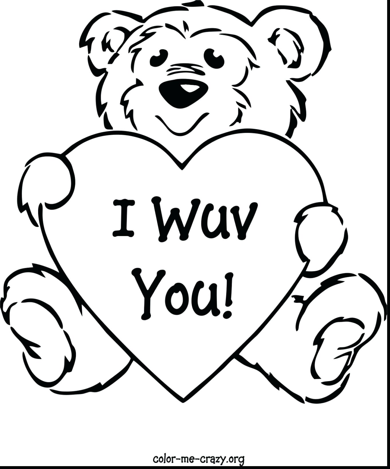 1362x1635 Coloring Pages ~ I Love You Coloring Pages Free Valentine For Kids