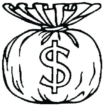 343x350 Money Coloring Pages Money Coloring Pages Coloring Pages Of Money
