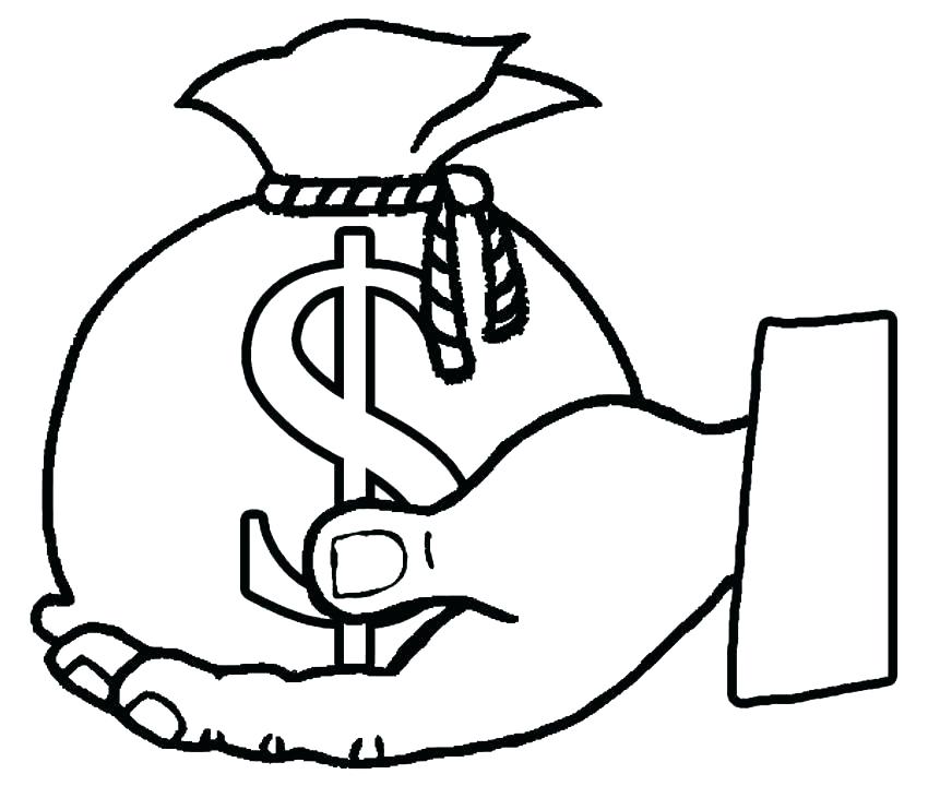 850x720 Coin Coloring Pages Coin Coloring Page Coins Coloring Page