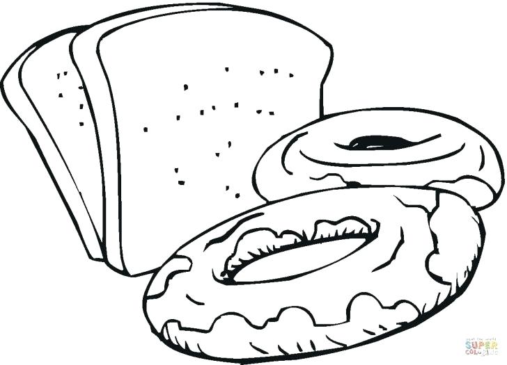 728x525 Bread Coloring Pages Coloring Pages Bread With Wallpaper Dual