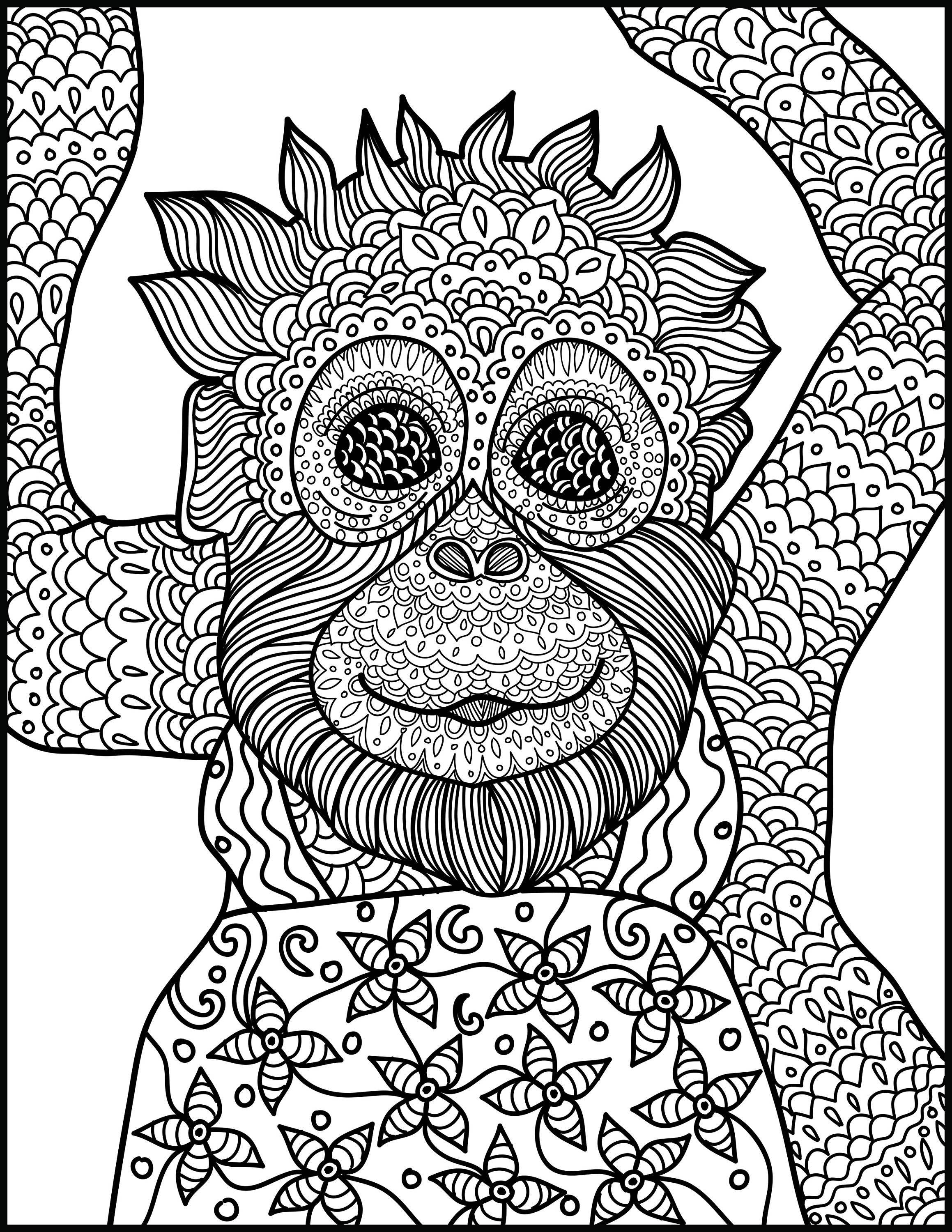 2318x3000 New Amazonsmile Tranquil Trees Adult Coloring Book 31 Stress